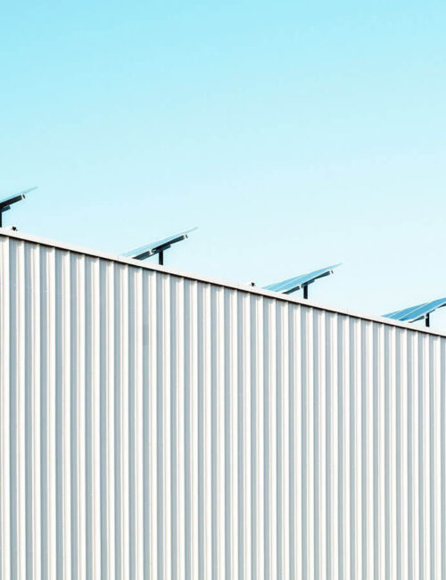 Solar Heaters On Roof Top