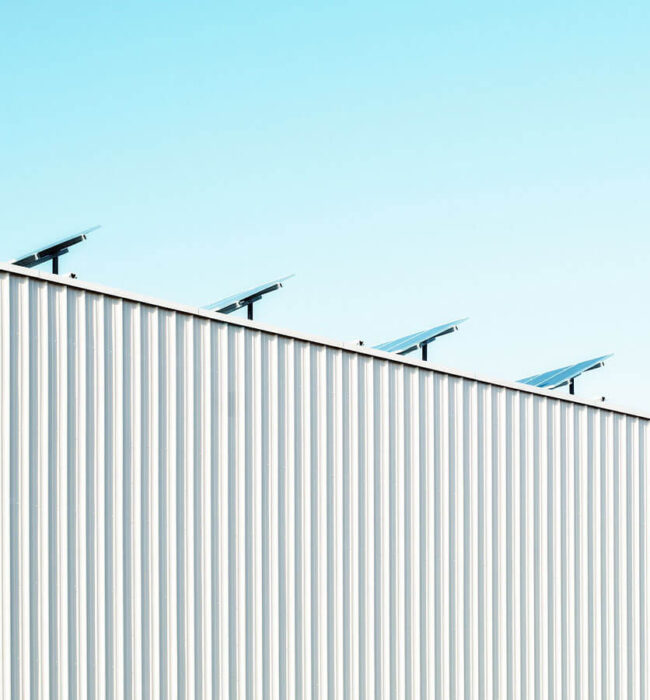 Solar Heaters On Roof Top